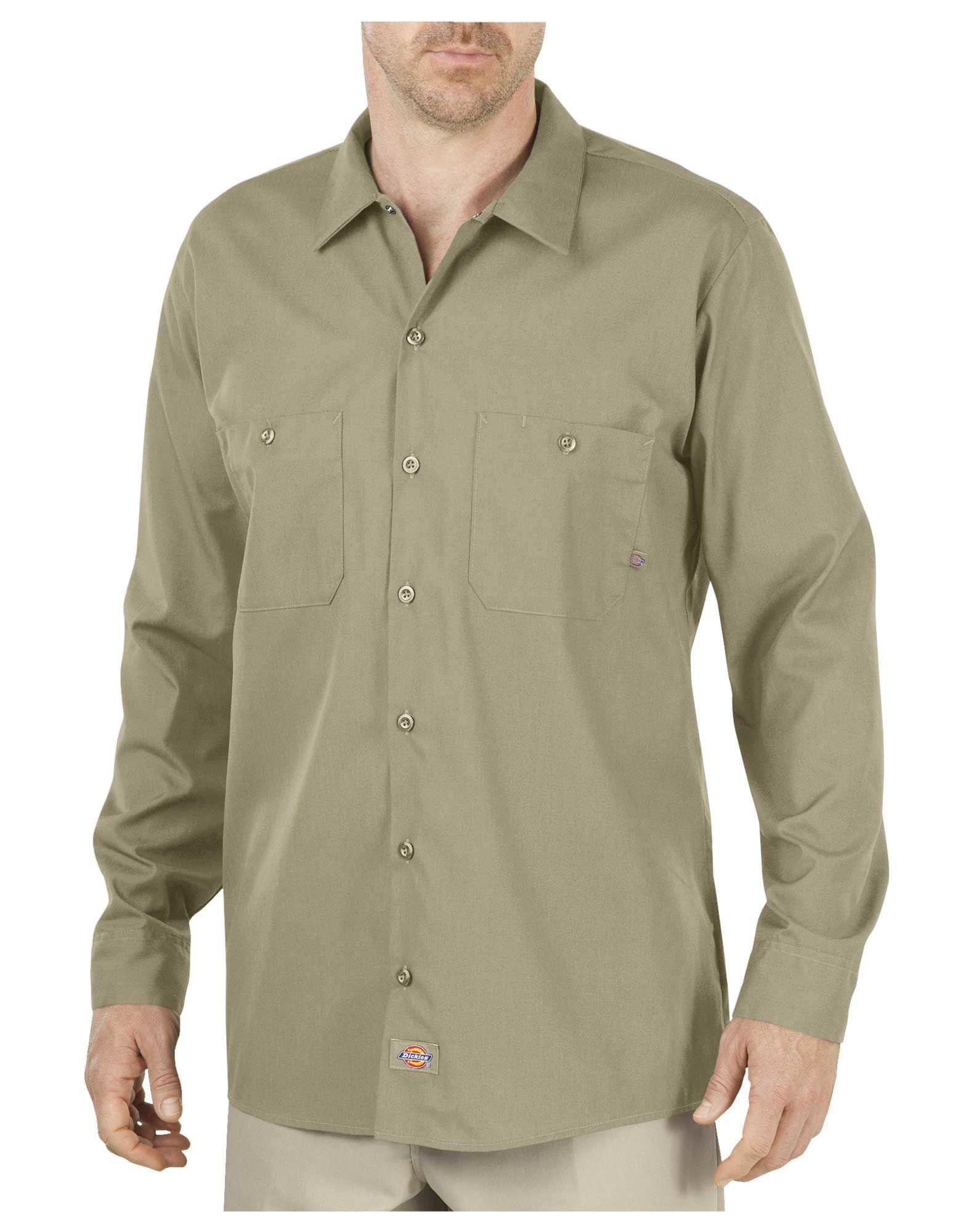 walmart dickies long sleeve work shirt