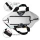 thumbnail image 4 of Fotbe Colorful Floral Black Dog Bolsa Tote Estética de Lona con Estampado para Mujer - Bolsa Reutilizable de Hombro Casual para Vacaciones, Compras, Trabajo y Gimnasio, 4 of 8