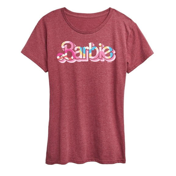 Barbie - Pastel Colored Logo - Women's Short Sleeve Graphic T-Shirt