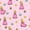 Yellow, variant on Super Mario Princess Peach Pink Peel & Stick Wallpaper