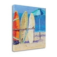 thumbnail image 2 of Tangletown Art, 28 x 28 "Resting on the Beach II " by Leslie Seata, Gallery Wrap, 2 of 3