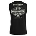 thumbnail image 2 of Harley-Davidson Men's Fastened Bar & Shield Sleeveless Cotton Muscle Tee (XL), Harley Davidson, 2 of 2