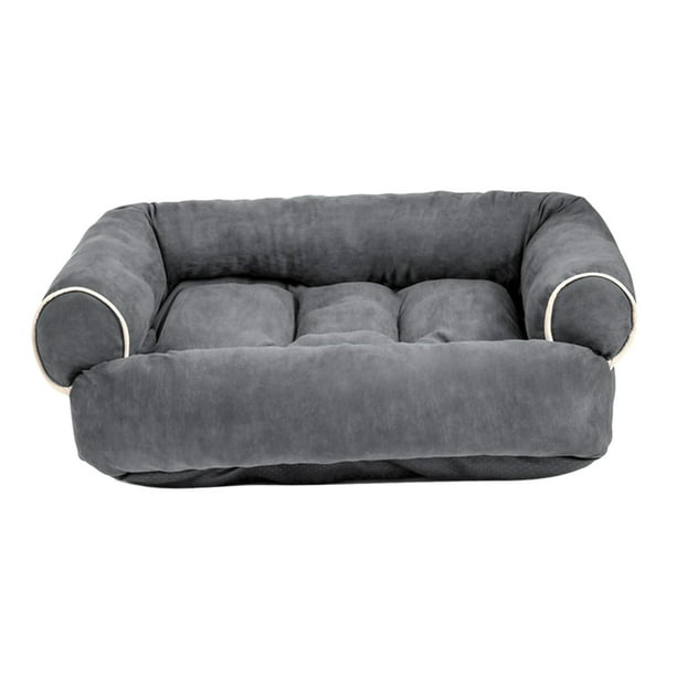 Cama para mascotas Sunnimix Cama de invierno que se calienta Gris L