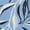 French Blue Tossed Leaves, variant on Women's Plus Size Stretch Knit Sleeveless A-Line Maxi Dress