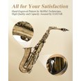 Eastar Alto Saxophone with Stand Retro Vintage Sax Eb Eflat Student