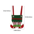 thumbnail image 3 of Christmas Candy Bags Gift Santa Pants and Elf Boots Handbags Stocking Lovely Treat Xmas Goodies Bag for Boys Girls Party Favor Decorations 16.54in, 3 of 7