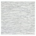 thumbnail image 6 of SAFAVIEH Montauk Rosalind Striped Braided Cotton Runner Rug, Silver, 2'3" x 9', 6 of 10