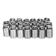 thumbnail image 1 of Tuerca de tornillo de conversión, 20 piezas Tuerca de inserción de manguito de reparación de rosca Inserto de rosca de alambre Claridad notable NikouMX herramienta, 1 of 8