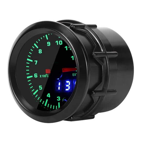 Exhaust Temperature Gauge,2in Universal Exhaust Temperature Universal Exhaust Temperature Gauge LED Exhaust Temperature Gauge Modern Innovation