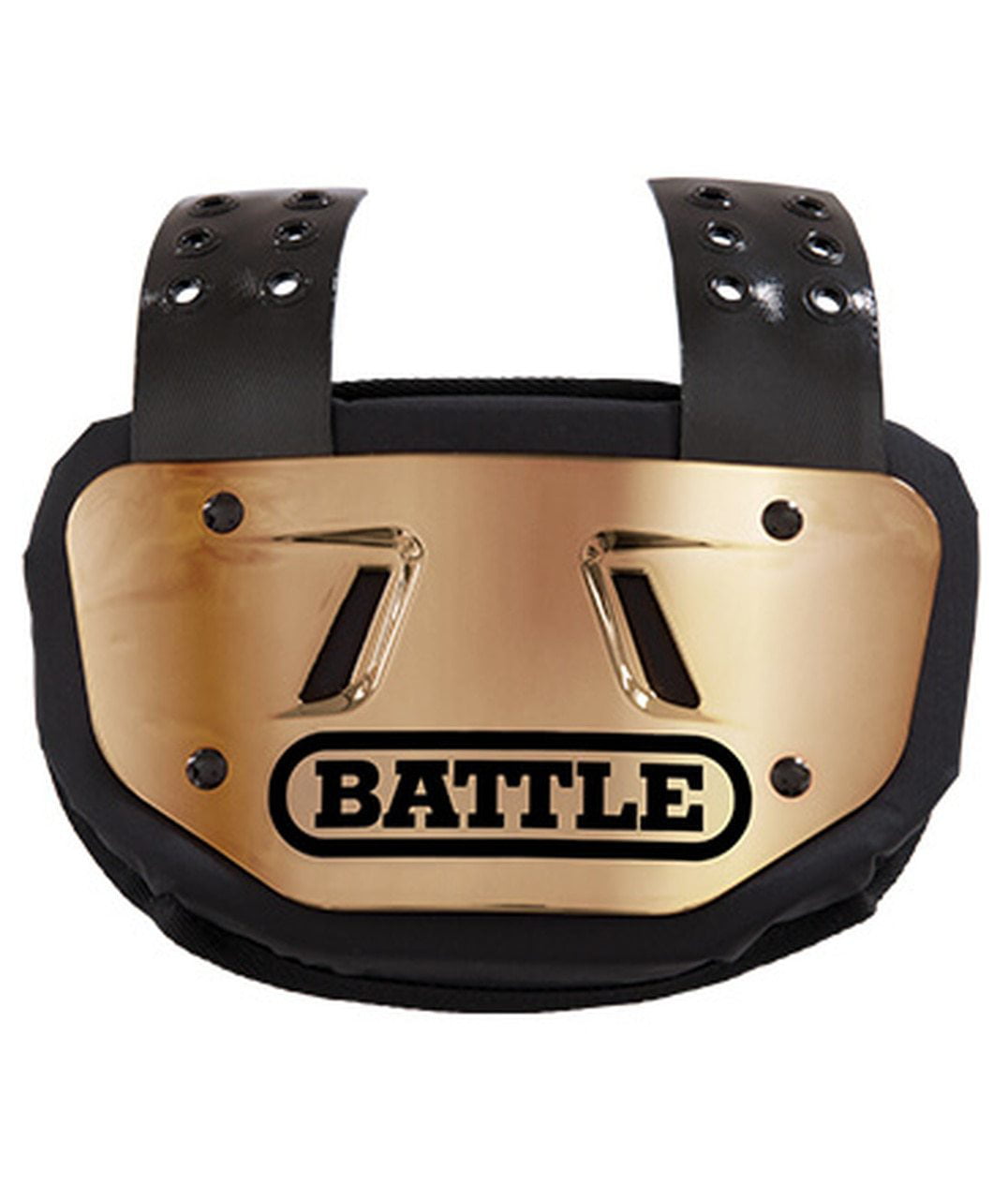 Battle Chrome Gold Back Plate Youth 