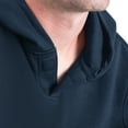 thumbnail image 4 of Men's G-III Sports by Carl Banks Navy Washington Wizards Adaptive Team Arc Fleece Hoodie, 4 of 7