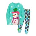 thumbnail image 1 of Conjunto de pijamas de Navidad para niños, ropa de dormir de algodón para bebés, ropa de dormir para niños pequeños, pijama de manga larga, 1 of 4