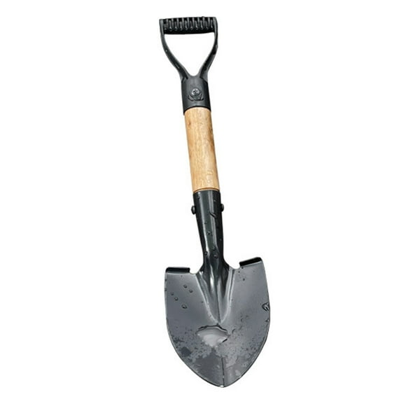 Small Round Digging Shovel Kids Mini Beach Garden Snow Shovel