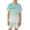 Mint Green, variant on Bigetiay Boys Summer Clothes 2 Piece Fashion Athletic Tracksuit Crew Neck T-Shirt and Shorts Set 3-4 Years Clothes Boys