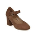 thumbnail image 1 of New Women DbDk Kasia-2 Faux Suede Mary Jane Block Heel Pump, 1 of 6