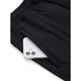 thumbnail image 3 of Youclos Mens Lightweight Knit Joggers - Zipper Pockets Drawstring Waist Athletic Pants for Running Gym, 3 of 5