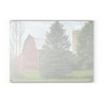 thumbnail image 4 of U R There Photography German Road Red I Rustic Farmhouse Tempered-Glass Cutting Board 8"x 11", 4 of 9