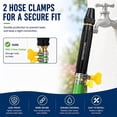 thumbnail image 4 of Home High-Pressure Car Wash Water Gun with Booster Nozzle, Home High Pressure Water Gun for Watering Plants and Vegetables and Car Washing, 4 of 6