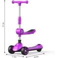 thumbnail image 7 of Kids Kick Scooter with Adjustable Handlebars, Removable  & Lighted Wheels for Ages 3-12, 7 of 7