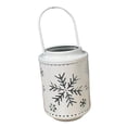 thumbnail image 3 of 2x Vela de Navidad Candelabros Candelabros Colgante Estilo Vintage Candelabro Centro de Mesa Interior Exterior Decoración de E Copo de nieve y árbol, 3 of 9