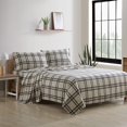 thumbnail image 2 of - Flannel Sheets Queen Size, Anti-Pilling & Wrinkle Resistant Cotton, Touchably Soft for All-Season Comfort - Bed Sheets with Matching Pillowcases & Fitted Sheet (Edgewood Plaid Green), 2 of 6