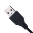 thumbnail image 5 of USB Male to 3.5mm Audio Stereo Headphone Jack Plug Cable For MP3 MP4 Black Hot, 5 of 7