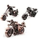 thumbnail image 3 of Matsuzay Auténtico True Metal Highly Model Great Motorcycle Mostrando cualquier patrulla True Vehicles Auténtico diseño antiguo Type3 NO3, 3 of 6