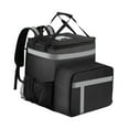thumbnail image 2 of DOLITY Food Delivery Backpack Shoulders Bag 48L Wear Resistant Expandable Large Capacity Grocery Shopping Backpack for Delivery Bike, 2 of 9