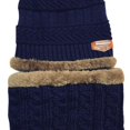 thumbnail image 3 of Niños Bebé Grueso Cálido Mantener Invierno Cálido Sombrero Bufanda Niño Niña Punto Kuyhfg Bienvenido a Kuyhfg, 3 of 4