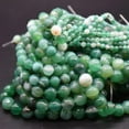 thumbnail image 2 of K-KED High Quality Grade A Green Banded Agate Gemstone Round Beads 4mm 6mm 8mm 10mm-6 mm, 2 of 6