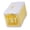 Yellow, variant on Ventilated Pet Transport Box for Cats Small Dogs, Folding Hard Shell Crate with Front Latch Door, Travel Handle