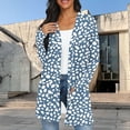 thumbnail image 2 of Women's Printed Kimono Coat – Hand-Tied Floral Chiffon Cover-Up with Bohemian Print | Beach-to-Street Lightweight Layer, 2 of 7