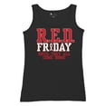thumbnail image 5 of RED Friday Until They All Come Home Women's Tank Top Remember Everyone Deployed US Military Day American Patriot, 5 of 7