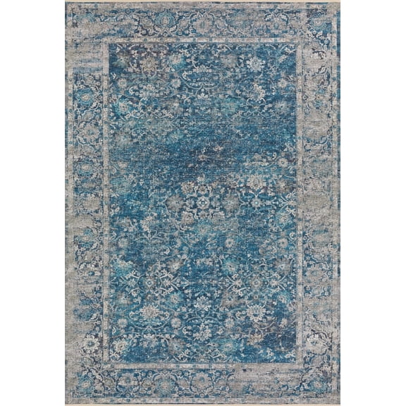 Berkley Roanoke Area Rug MB2 Navy 5' x 7' Rectangle