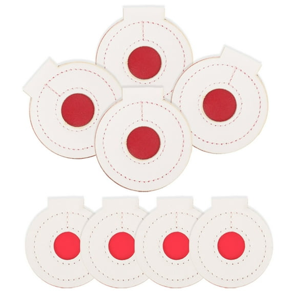 TABLETREANDS 8Pcs Microfiber Flying Targets for Shooting Equipment in Competitions 11.8X11.8X0.27In