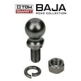 thumbnail image 2 of TowSmart Baja Trailer Hitch Ball, Class III, 2in Ball, 1in x 2in Shank, 5000lb, 7310, Black, 1 Each, 2 of 12