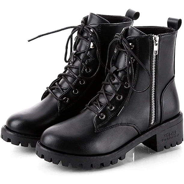 Cool black boots cheap