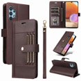 thumbnail image 1 of FOXDOCK Funda tipo Cartera para Samsung Galaxy A32 4G – Cubierta de Cuero PU con Múltiples Ranuras, Bolsillo para Efectivo y Correa de Muñeca, 1 of 6