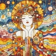 thumbnail image 2 of Kit AB 5D DIY Taladro Arte Dorado 45x45cm, 2 of 8