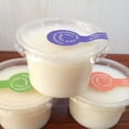 thumbnail image 3 of Recipiente de plástico desechable de 100 Uds., 140ml, tazas de porciones transparentes, tazones con tapas para Mousses, salsa, gelatina, yogur, 3 of 4