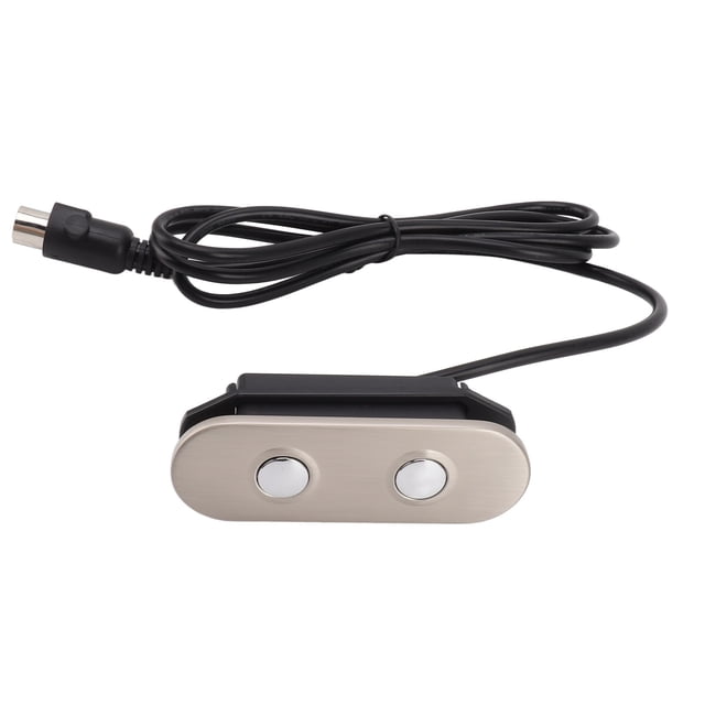Controlador de sillón reclinable eléctrico de aleación de zinc, 2 botones, 5 pines, interruptor de botón de control manual para sillón elevador de sofá eléctrico para reemplazo