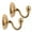 Gold, variant on Wall Hooks for Curtains - Metal Back Curtain Holdback Holder Hanger - Efficient Window Tie Back Hooks for Organization and Housekeeping