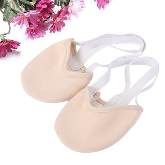 GOOHOCHY 1 Pair Ballet Shoe with Hand Pleated Toes for Girls Contemporary Dance Shoes