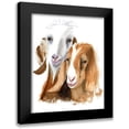 thumbnail image 1 of Shefranov, Olga 12x14 Black Modern Framed Museum Art Print Titled - Smirks, 1 of 5