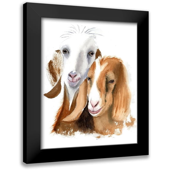 Shefranov, Olga 12x14 Black Modern Framed Museum Art Print Titled - Smirks
