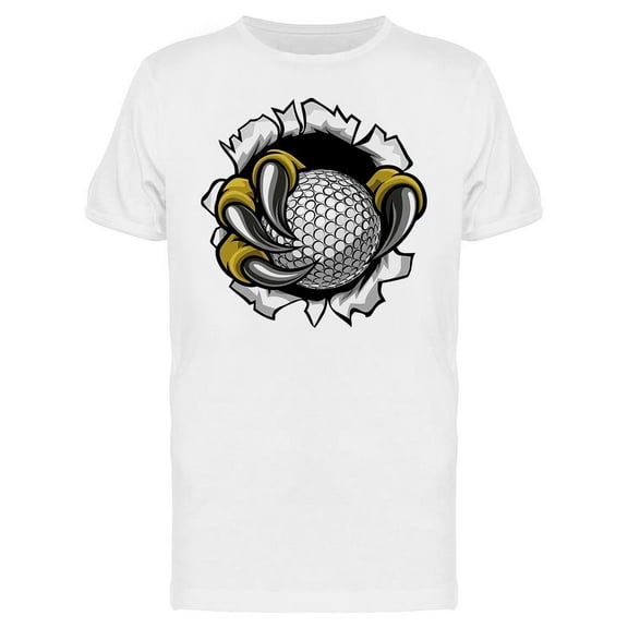 Eagle Paw, Grabbing A Golf Ball T-Shirt Men -Image by Shutterstock, Male XX-Large