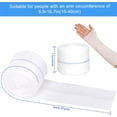 thumbnail image 2 of Bandage Tubulaire Élastique de Soutien Pansement de Rétention Pansements Bandage d'Étirement des Bras Rouleau de Bandage Baseline Réutilisable Tubes pour Membres 75CM X 5M, 2 of 5