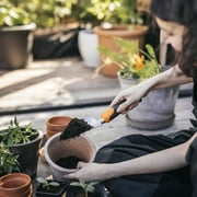 Fiskars 12.25 Ergo Flower Bed Trowel with Cast Aluminum Head