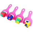 thumbnail image 2 of 4pcs EVA Sponge Roller Paintbrush Paint Graffiti For Children Kids Drawing Kindergarten Art New, 2 of 2