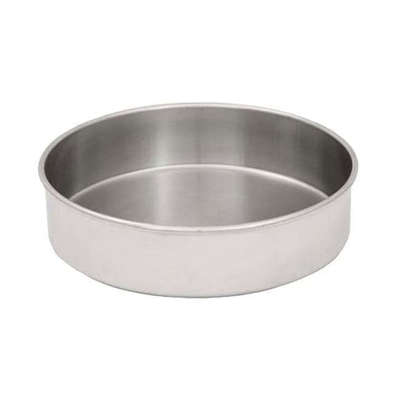 8in All Stainless Steel Sieve Pan, Full-Height (Gilson Company, Inc.)